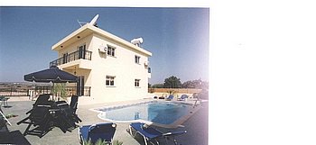 Detached 3 Bed Villa Exclusive Area Of Kokkines, Ayia Napa